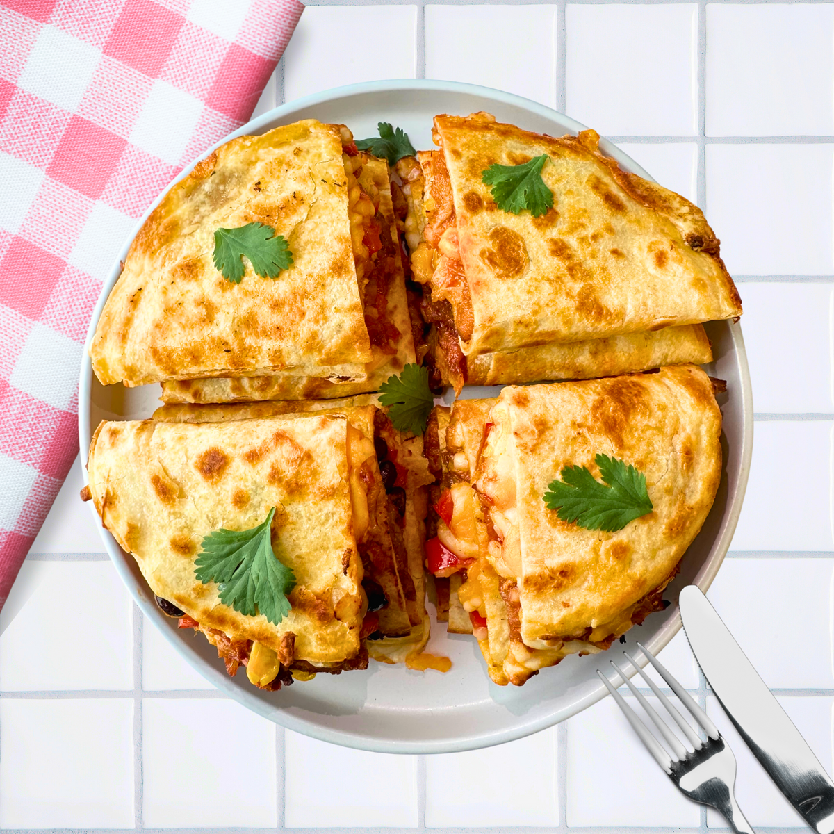 Slow Roasted Pulled Pork Quesadilla SPATULA Foods - Main Image