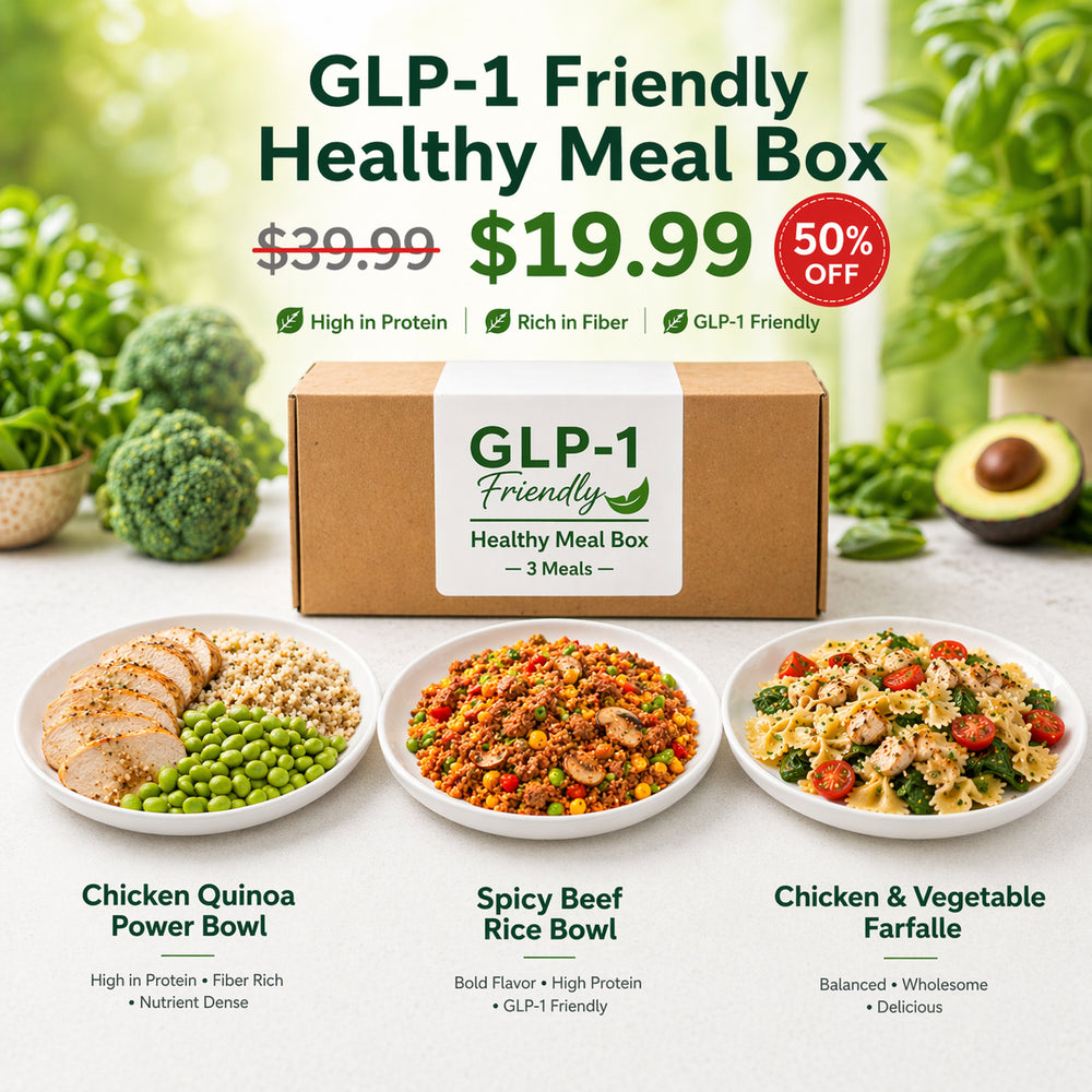Sample Box - 3 Healthy Meals for $39.99
