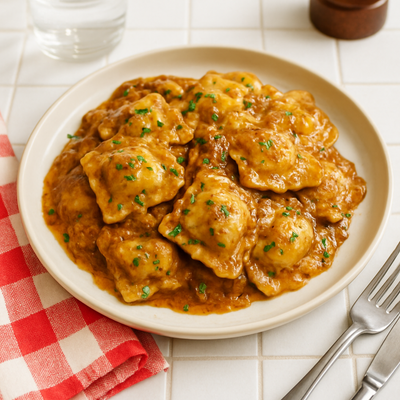 Braised Beef Ravioli