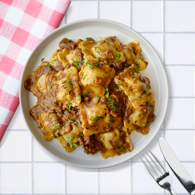 Braised Beef Ravioli