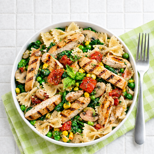 Chicken and Vegetable Medley Farfalle