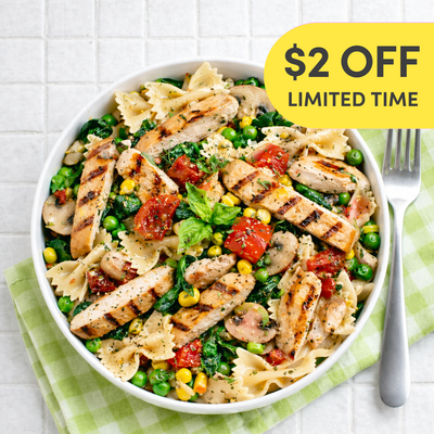 Chicken and Vegetable Medley Farfalle