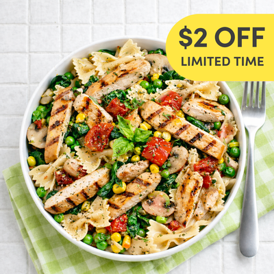 Chicken and Vegetable Medley Farfalle