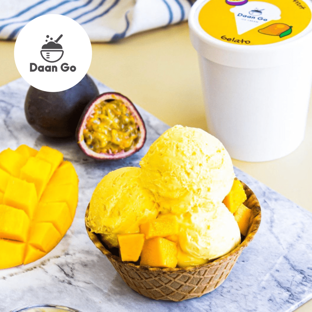 Mango Passionfruit Gelato