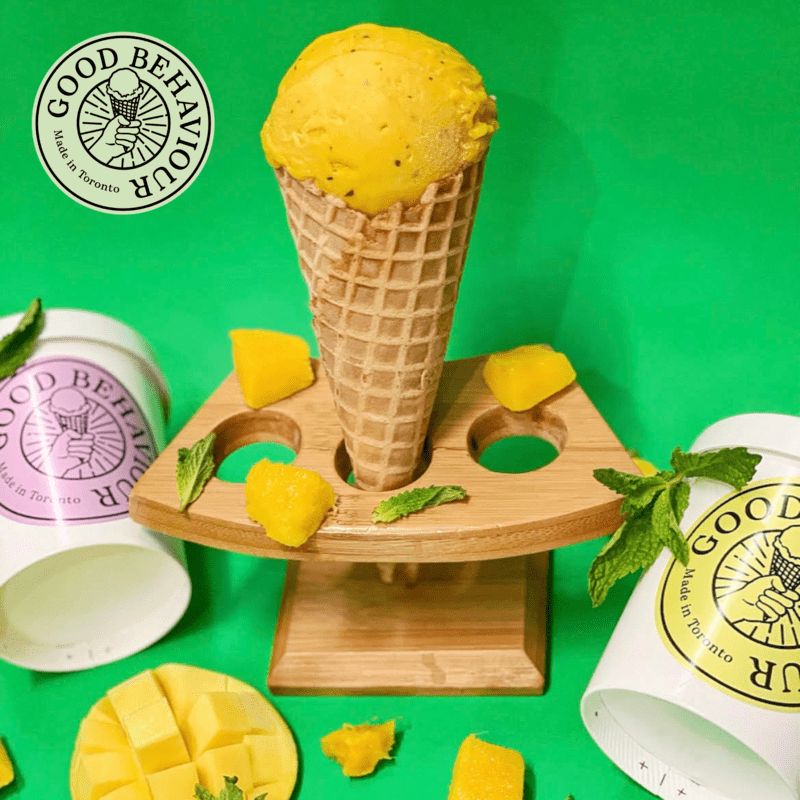 Mango Mojito Sorbet