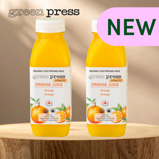 Green Press Orange Juice