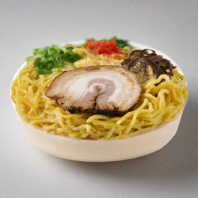 Hakata Tonkotsu Ramen with thick Noodle