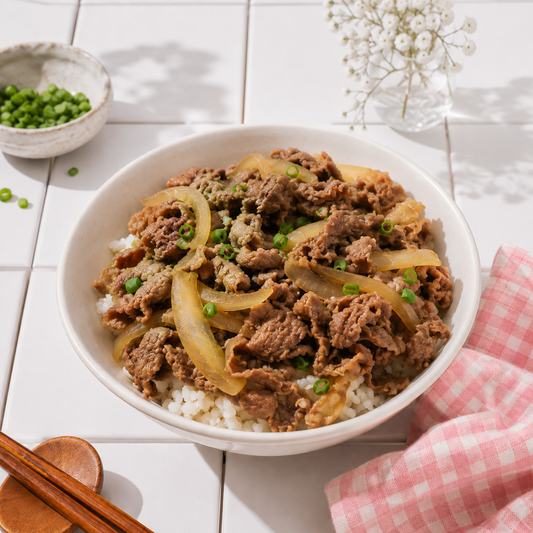 Japanese Braised Beef Rice Bowl