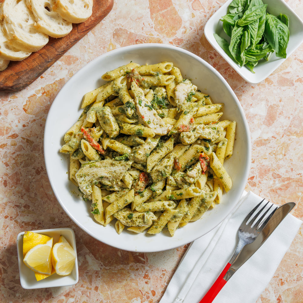 Pesto Chicken Penne