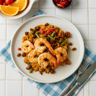 Spanish Saffron Infused Paella
