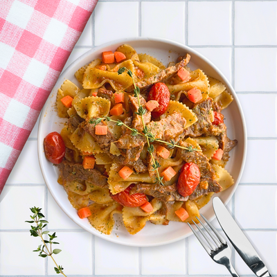 Sirloin Pasta al Pomodoro