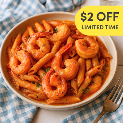 Shrimp Penne alla Vodka