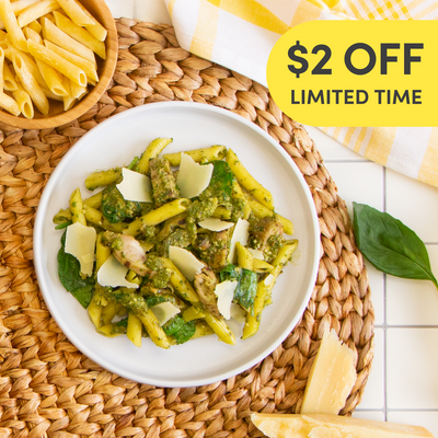 Pesto Chicken Penne