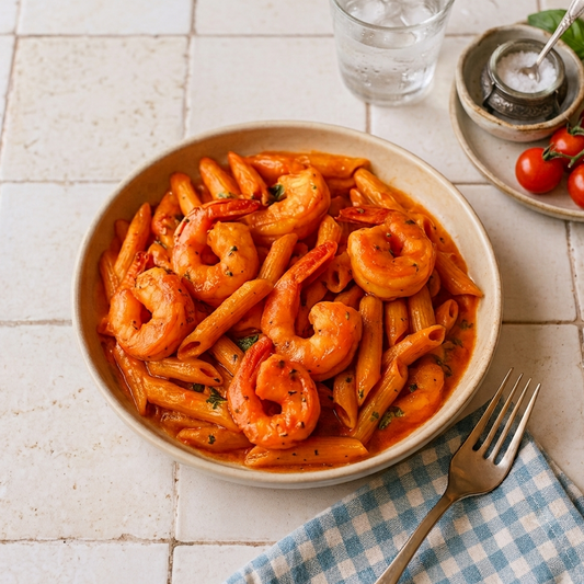 Shrimp Penne alla Vodka