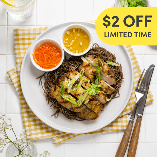 Vietnamese Chicken Soba Noodle Bowl