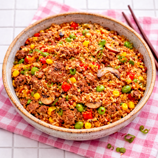 Spicy Beef Rice Bowl