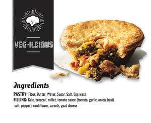 
                  
                    Veg-ilicious Pie
                  
                
