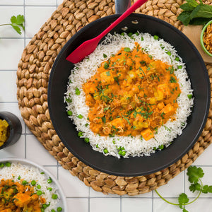 
                  
                    Butter Chickpea & Paneer Curry
                  
                