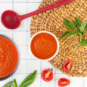 
                  
                    Fire Roasted Tomato and Basil Soup
                  
                